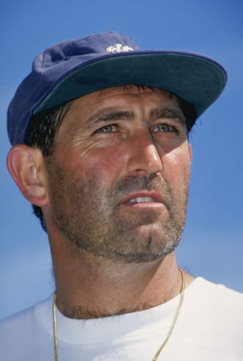 At one stage, Graham Gooch was the third-highest run-getter of all time behind Allan Border and Sunil Gavaskar © Getty Images