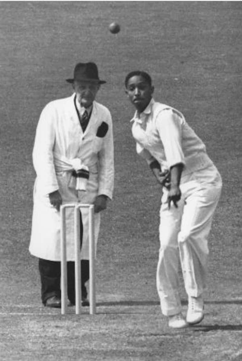 Frank Worrell was also an useful left-arm spinner with an innings best for seven of 70 against England &copy; Getty Images