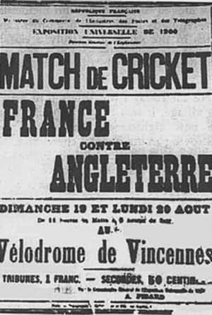 Poster for 1900 Olympic match between England and France Vincennes. Courtesy: Wikimedia Commons