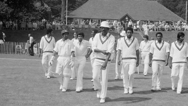Clive Lloyd (in front), leading the West Indies team in the foreground, is widely accepted as one of the greatest captains in the history of the game. Of course, his leadership was not without criticism © Getty Images