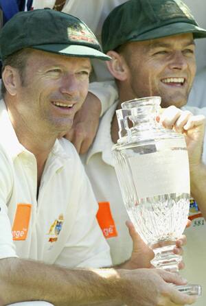 Although Australia lost the match, they retained the Ashes with a 4-1 series win © Getty Images