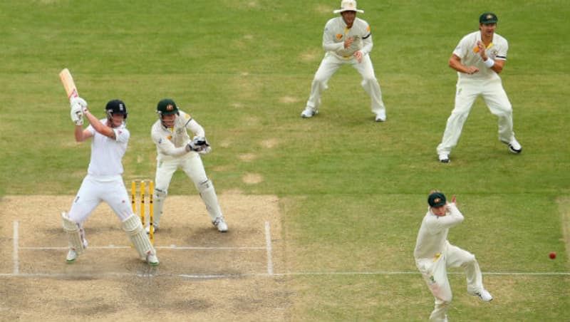 Ben Stokes plays a cut shot on Day Four &Acirc;&copy; Getty Images