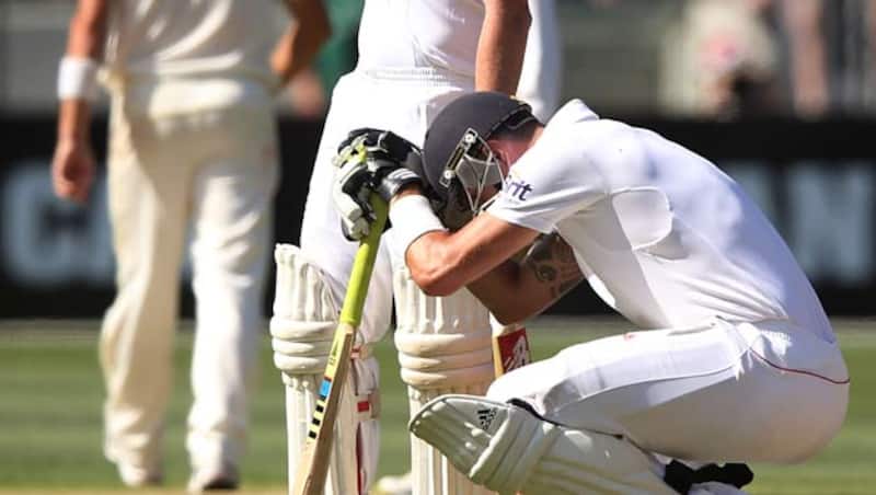 Kevin Pietersen was in discomfort, when he accidentally swallowed a fly during the 1st day's play of the 4th Ashes Test &Acirc;&copy; Getty Images