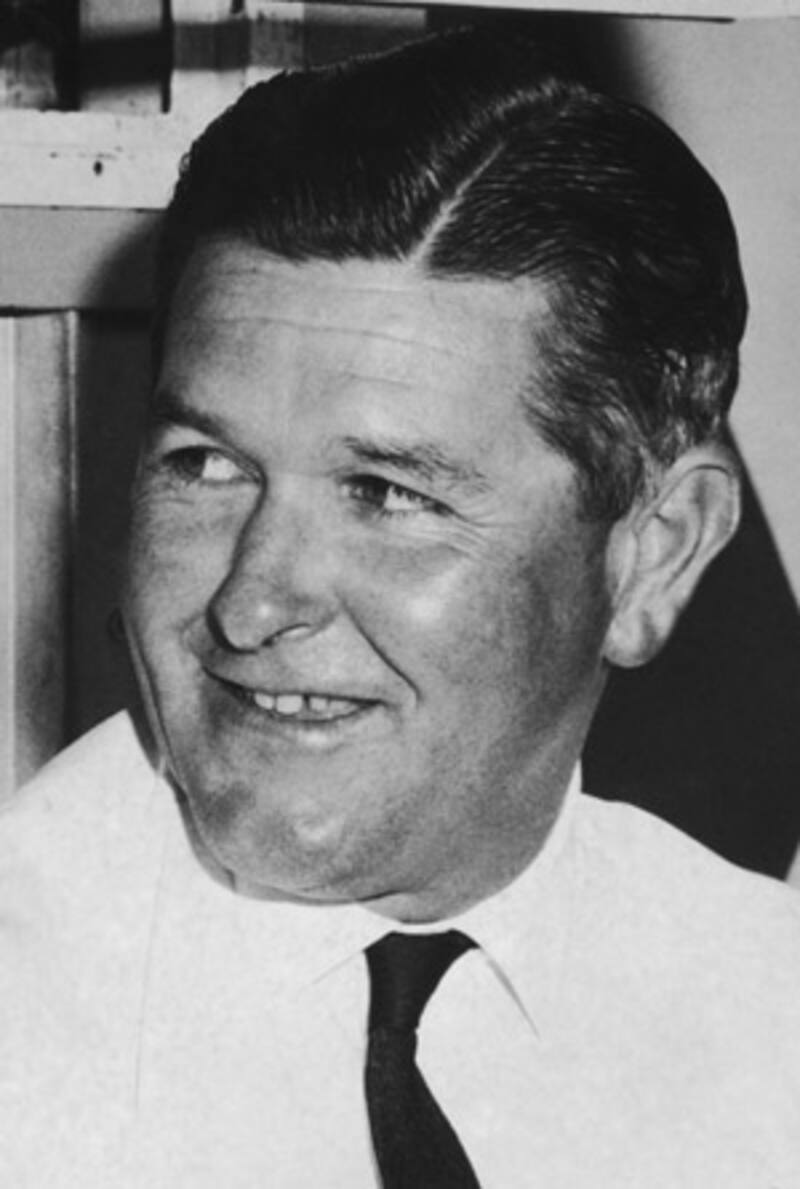 Colin Elgar (above) called Ian Meckiff for chucking at Brisbane 4 times &Acirc;&copy; Getty Images 