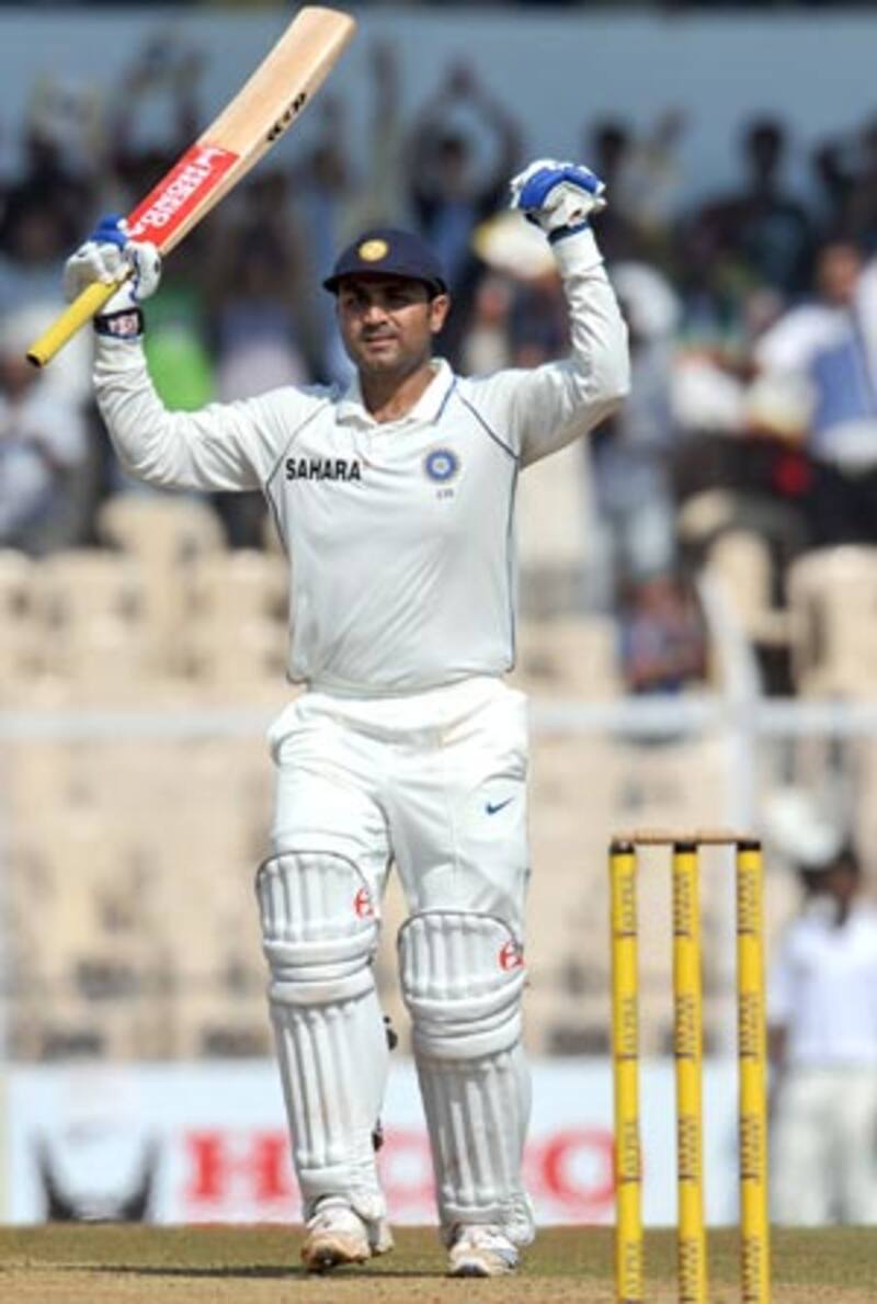 Virender Sehwag &Acirc;&copy; AFP 