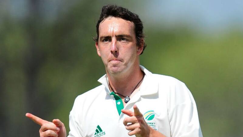 Fast bowler Kyle Abbott took seven wickets in his debut innings against Pakistan in February 2013 &Acirc;&copy; Getty Images