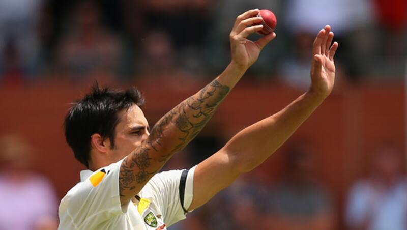 Mitchell Johnson's breathtaking spell destroyed the English line-up &Acirc;&copy; Getty Images