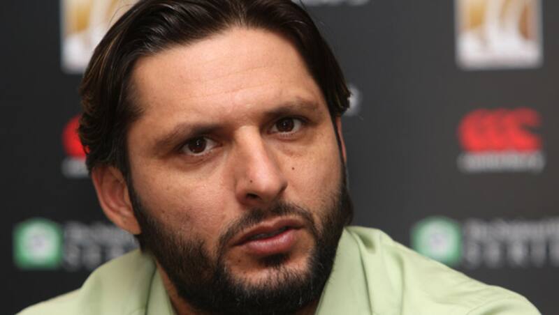 Shahid Afridi told