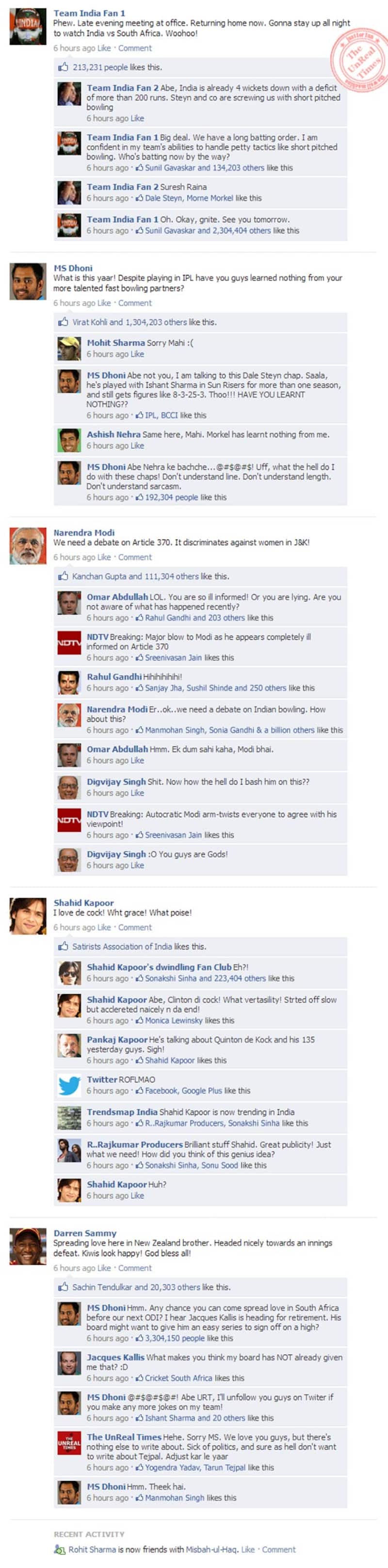 india vs south Africa 2013-14