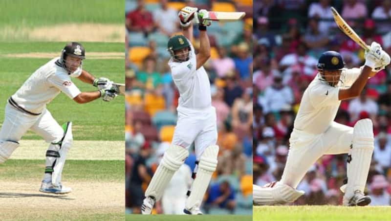 Ricky Ponting (left) Jacques Kallis (centre) and Rahul Dravid conquered the cricketing world with the willow &Acirc;&copy; Getty Images  