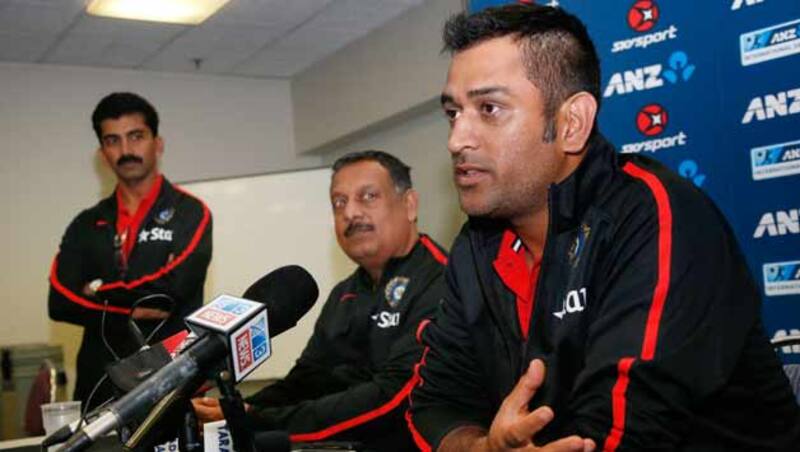MS Dhoni also defended India's death bowling &copy; Getty Images