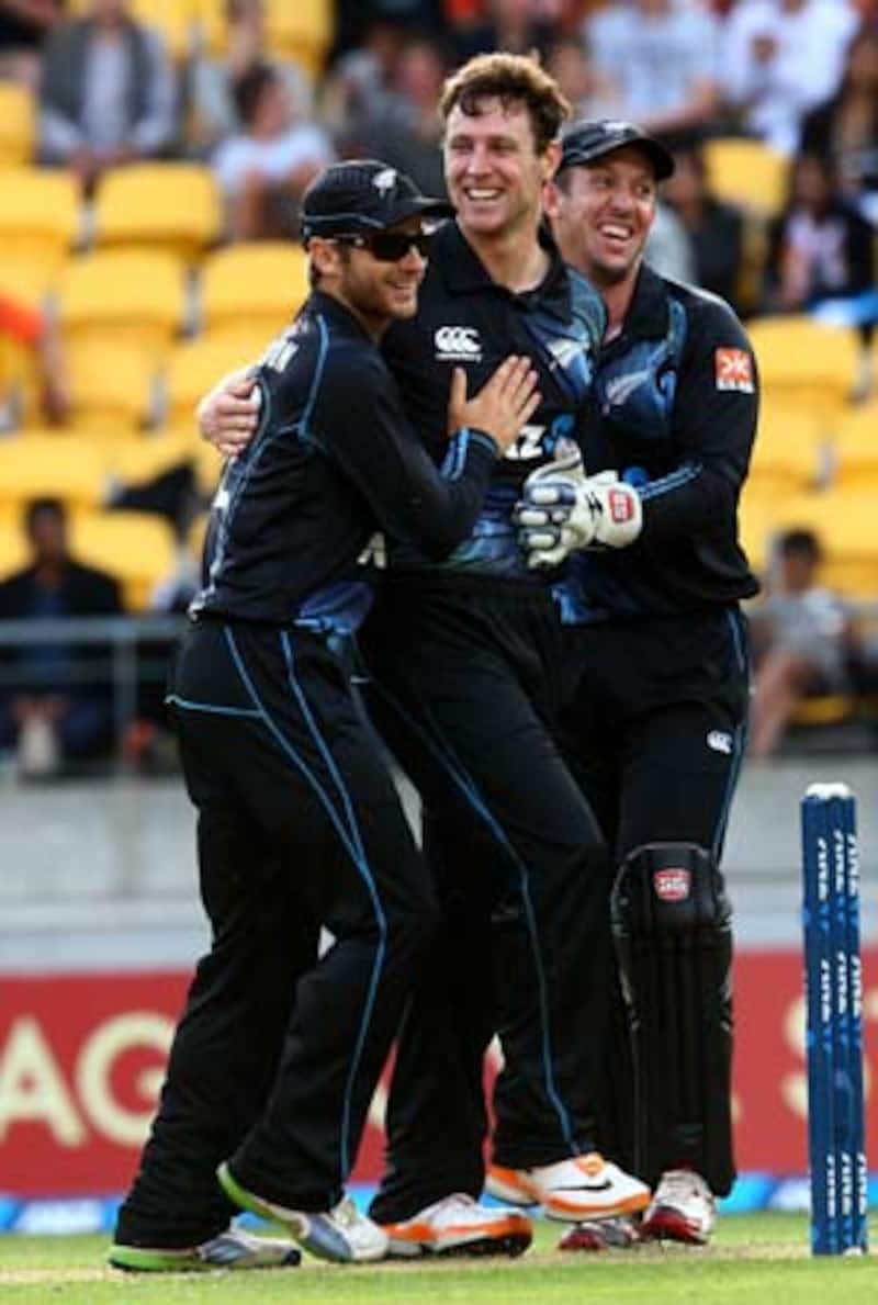 Debutant Matt Henry sizzled for New Zealand breaking the Indian top order &Acirc;&copy; Getty Images