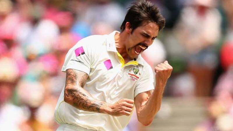 Mitchell Johnson bagged 37 wickets in the Ashes series, just four behind Rodney Hogg's record in 1978-79 &Acirc;&copy; Getty Images