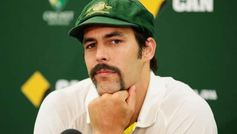 Mitchell Johnson has promised to grow back his luck stache' for the South Africa series &Acirc;&copy; Getty Images