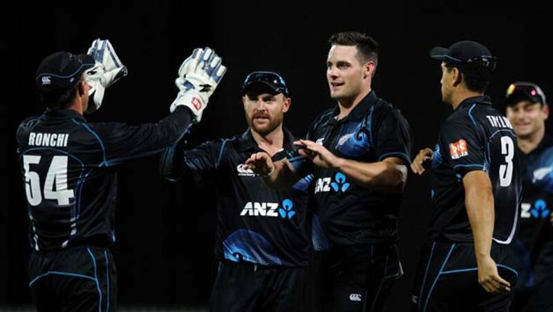 The Kiwi bowlers never let the Indians settle down during their steep chase &copy; Getty Images