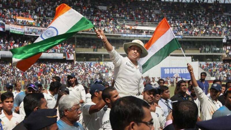 Sachin Tendulkar bid adieu to cricket on November 16, 2014 &copy; PTI