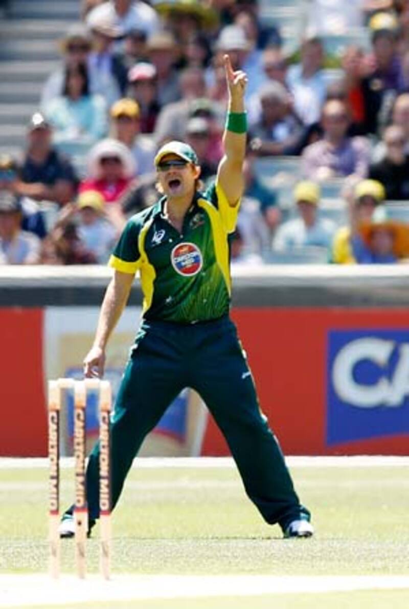 Australia have found James Faulkner as an ideal replacement for Shane Watson (above) remains a crucial part of the squad with an eye on the 2015 World Cup &Acirc;&copy; Getty Images