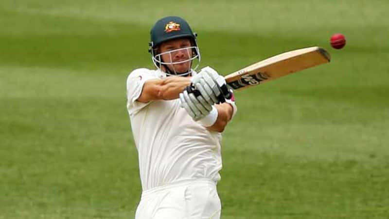 Shane Watson silenced his critics with a gritty century in the third Ashes Test at Perth &copy; Getty Images