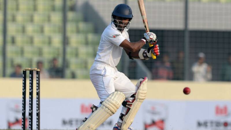 Sri Lankan opener Kaushal Silva gave a solid start for the visitors &copy; AFP