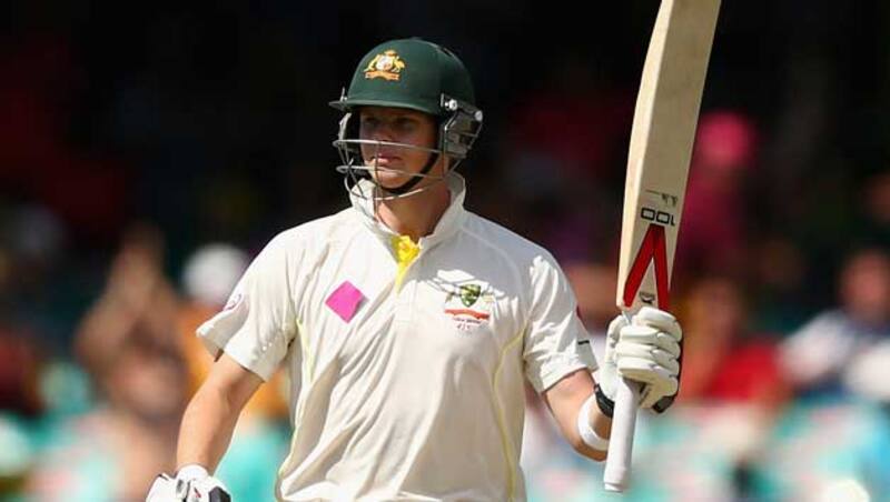 Steven Smith played a few vital rescue acts for Australia when their top order failed to occupy the crease &copy; Getty Images