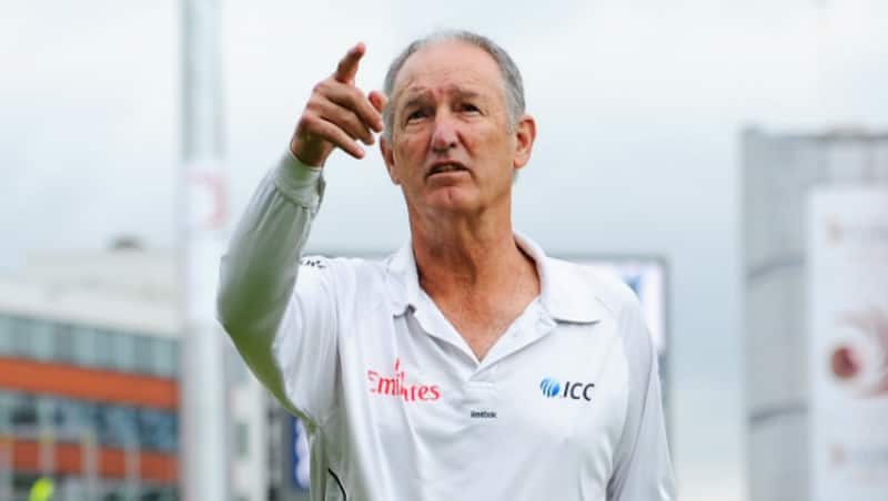 Tony Hill's last assignment was as third umpire for the fifth Ashes 2013-14 Test between Australia and England in Sydney &Acirc;&copy; Getty Images