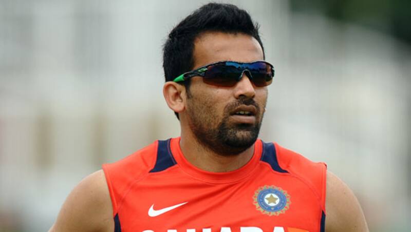 Zaheer Khan &Acirc;&copy; AFP 