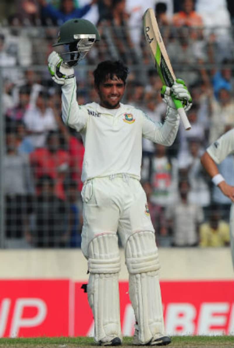 Mominul Haque essayed a century for Bangladesh &Acirc;&copy; AFP
