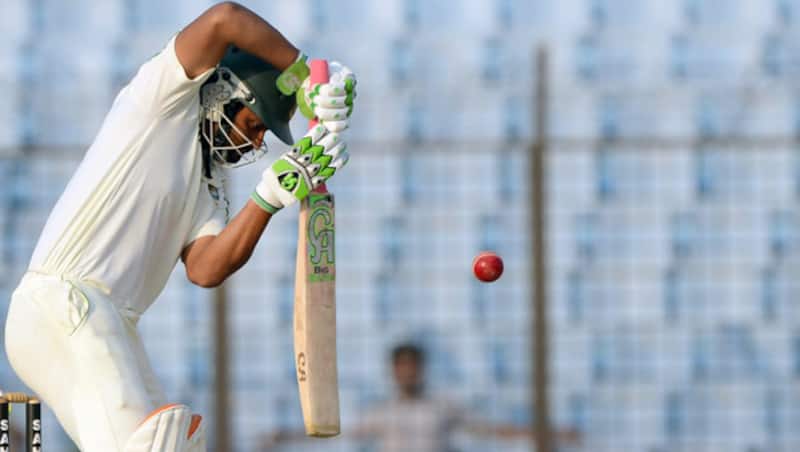 Tamim Iqbal was the first Bangladesh wicket to fall before lunch in the morning session &Acirc;&copy; AFP
