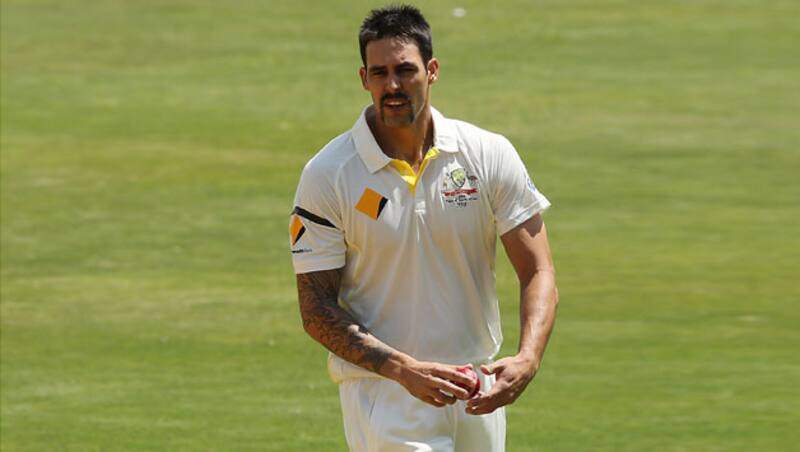 Mitchell Johnson claimed three key wickets &Acirc;&copy; Getty Images 