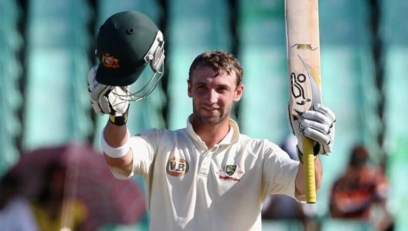 Phil Hughes had a phenomenal debut series against South Africa in 2009 &copy; Getty Images