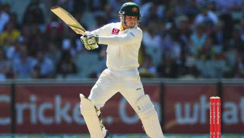 Phillip-Hughes-of-Australia-bats-during-day-one-of-the-Second-Test-match-between-Australia