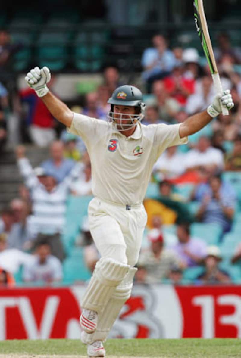 Ricky Ponting scored two centuries against South Africa in the SCG Test in January 2006 as Australia won the match and the series &copy; Getty Images