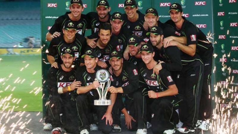 Australia finished the series with a scoreline of 12-1 after winning the T20 series as well &Acirc;&copy; Getty Images