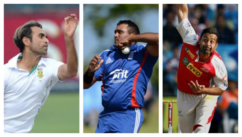 Imran Tahir, Samit Patel and Praveen Kumar (from left) weren't bought by any of the franchises &Acirc;&copy; PTI and Getty Images