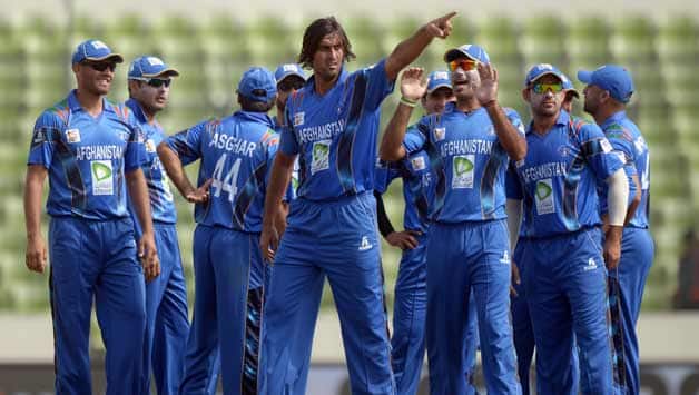 Afghanistan face Bangladesh in the first qualifying match in Group A of the ICC World T20 2014 © AFP
