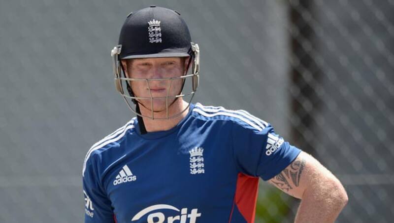 Ben Stokes sustained the injury when he lashed out in frustration in the changing room after being dismissed against the West Indies in a T20I &Acirc;&copy; Getty Images