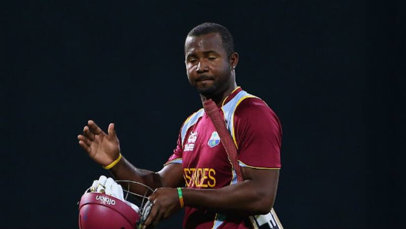 Dwayne Smith top-scored for West Indies with 60 off 45 balls &copy; Getty Images