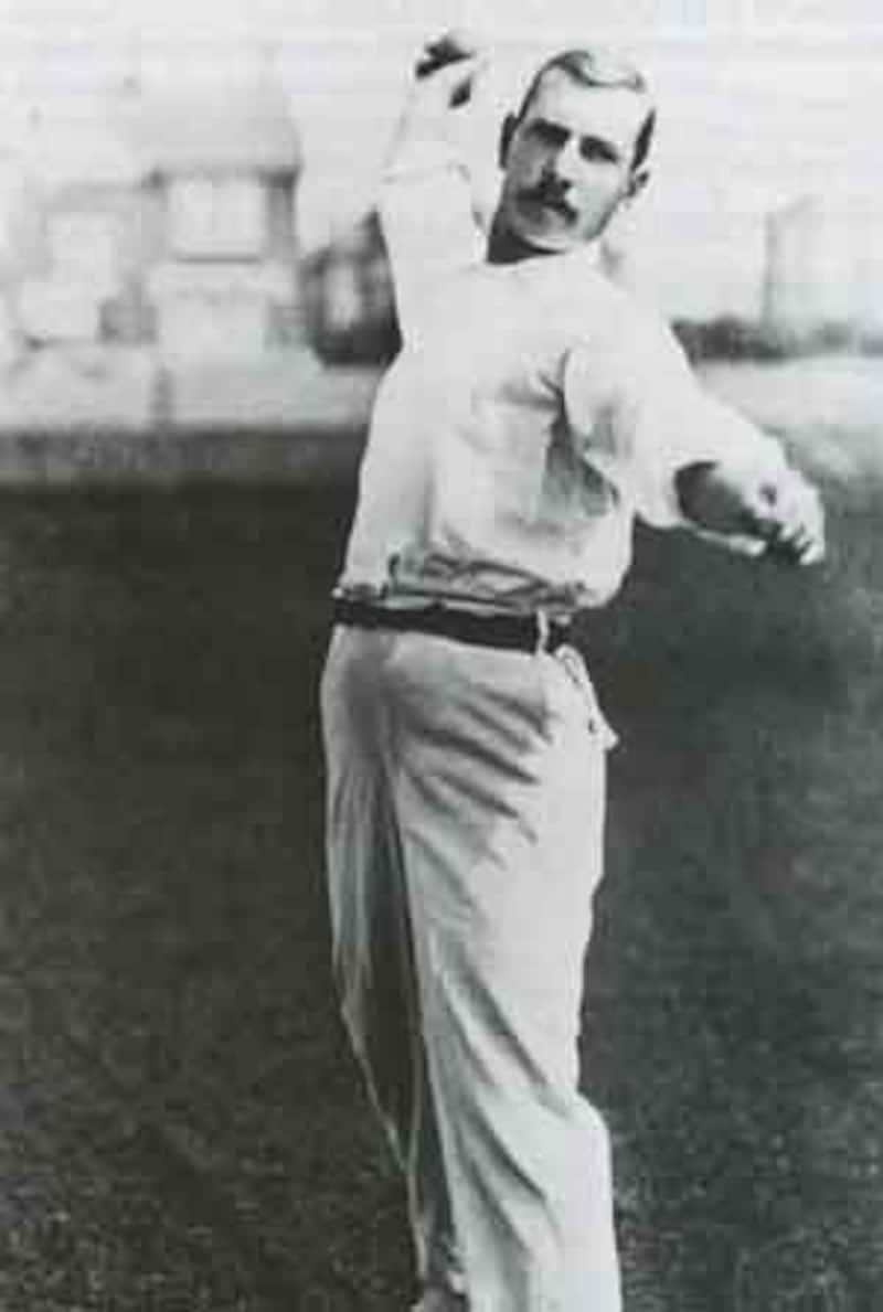 George Lohmann bowled. Photo Courtesy: Wikimedia