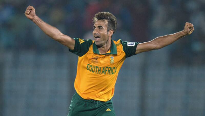 Imran Tahir claimed four wickets for 21 runs &copy; Getty Images