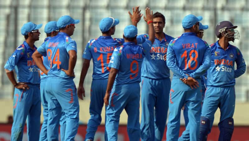 Indian spinners had Afghanistan in trouble through the innings &copy; AFP