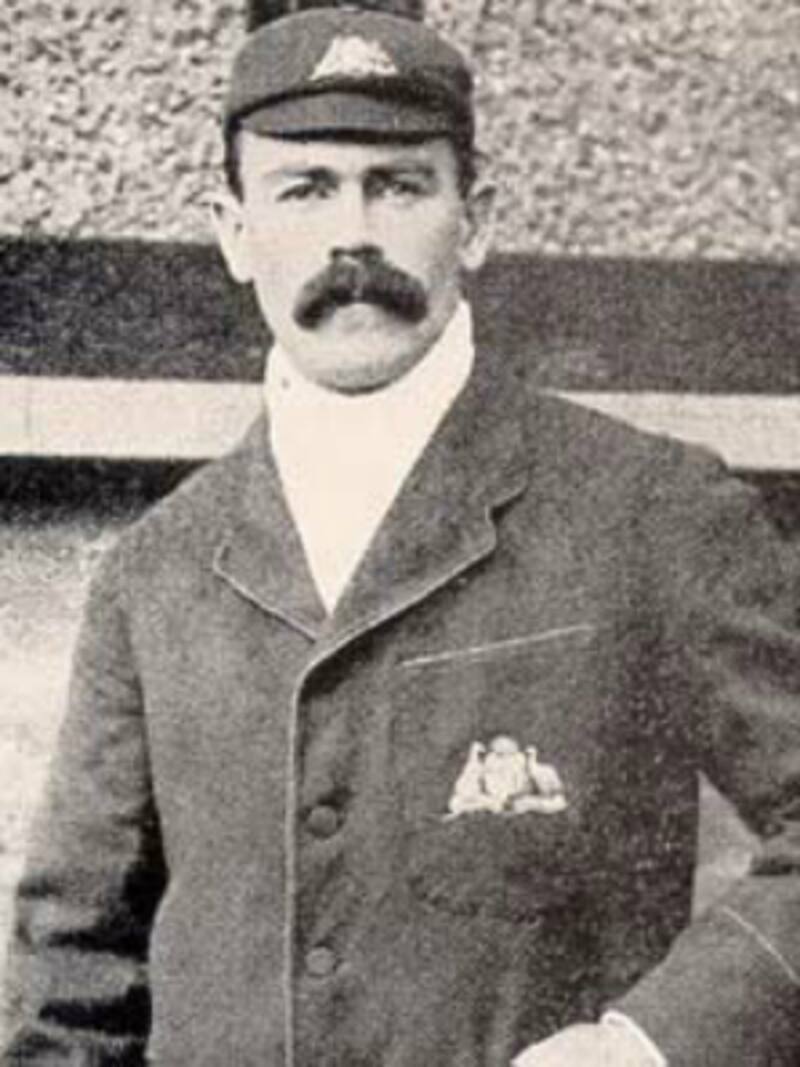 Joe Darling scored his century in only 91 minutes against England in March 1898. Photo Courtesy: Wikimedia Commons
