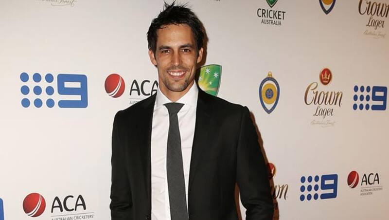 Mitchell-Johnson-arrives-at-the-2014-Allan-Border-Medal-at-Doltone-House