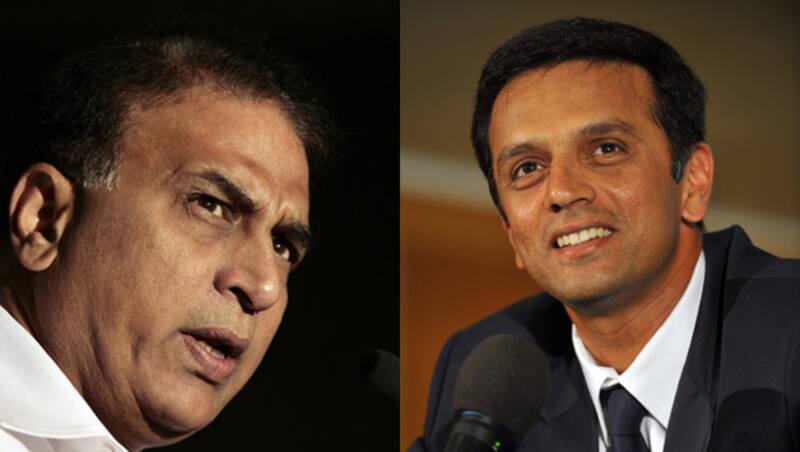 Sunil Gavaskar (left) has turned into a staunch critic of Duncan Fletcher. He even went to the extent of saying that Fletcher has been 1.5/10 and Rahul Dravid would be an ideal coach &Acirc;&copy; AFP