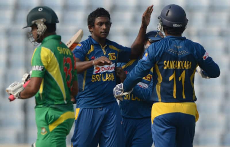 Ajantha Mendis and other spinners halted Bangladesh inform batting &Acirc;&copy; AFP