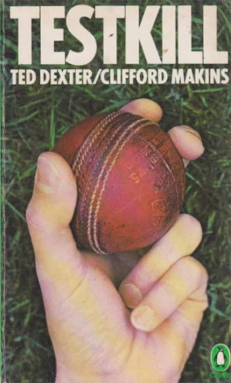 Cover of the novel 'Testkill' written by Ted Dexter in collaboration with Clifford Mankins.