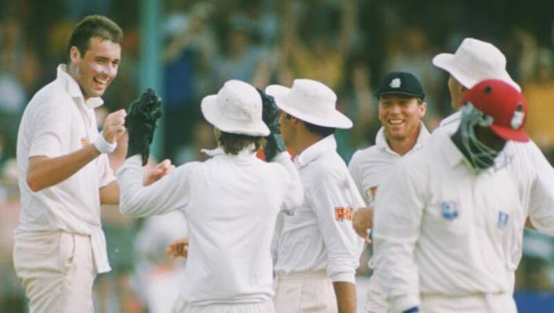 When England breached the Bridgetown fortress against West Indies in 1994