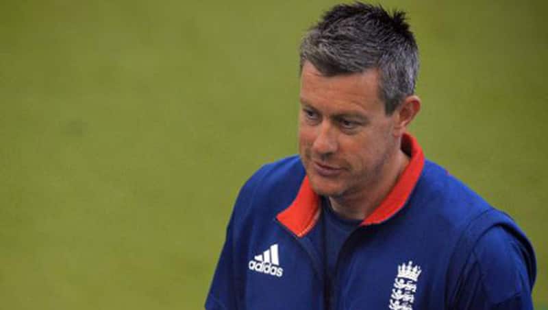 Ashley Giles was one of the candidates who was in contention to replace Andy Flower (above) as the head coach of England &Acirc;&copy; Getty Images (File Photo)