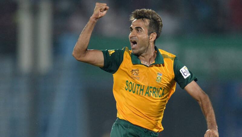Imran Tahir impressed for South Africa in the ICC World T20 2014 &copy; Getty Images