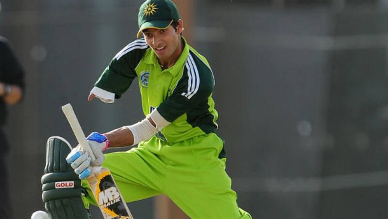 Matloob Qureshi (above) said his role model is former Pakistan batsman Saeed Anwar © AFP
