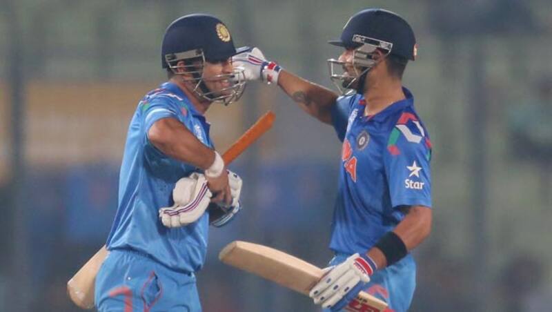 MS Dhoni (left) and Virat Kohli &Acirc;&copy; Getty Images